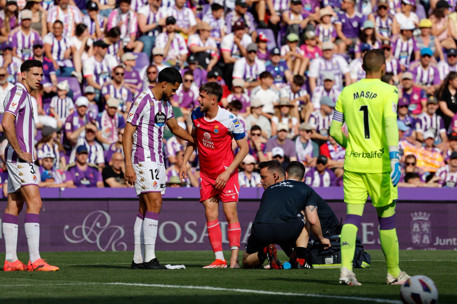 espanyol valladolid primera parte