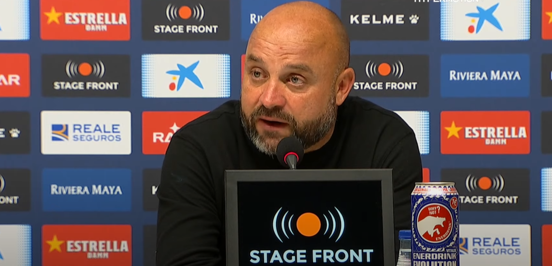 manolo gonzalez rueda de prensa espanyol oviedo