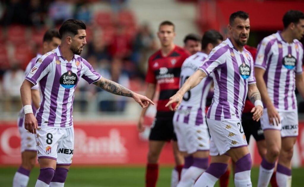 LaLiga Hypermotion: el Valladolid no falla y se pone provisionalmente líder con 7 puntos más que el Espanyol 3 mirandez valladolid1