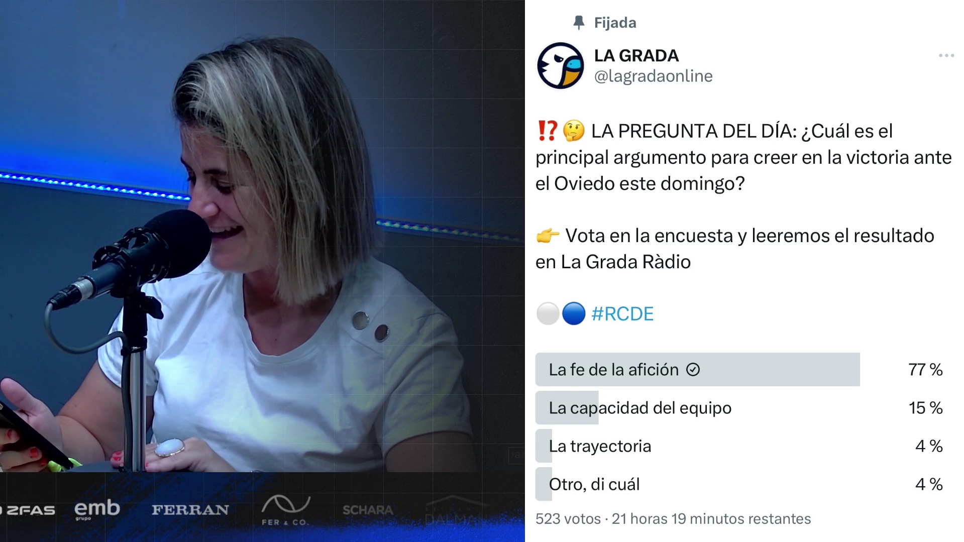 argumento espanyol oviedo grada radio