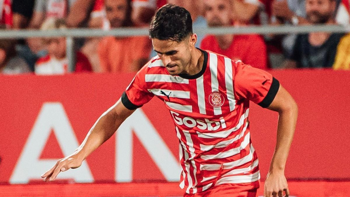 Juanpe Ramírez, defensa del Girona FC, posible interés para el Espanyol 1 juanpe ramirez girona 01