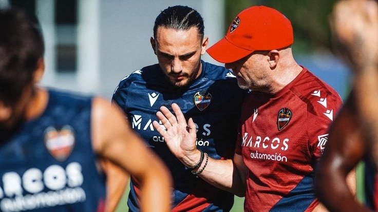 El Espanyol sería uno de los equipos interesados en Giorgi Kochorashvili, según el periodista de 'Mundo Levante' Enric Martín Gasulla 1 Giorgi kochorashvili levante 2