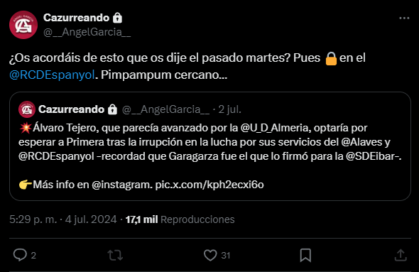 angel garcia cazurreando espanyol tejero alvaro