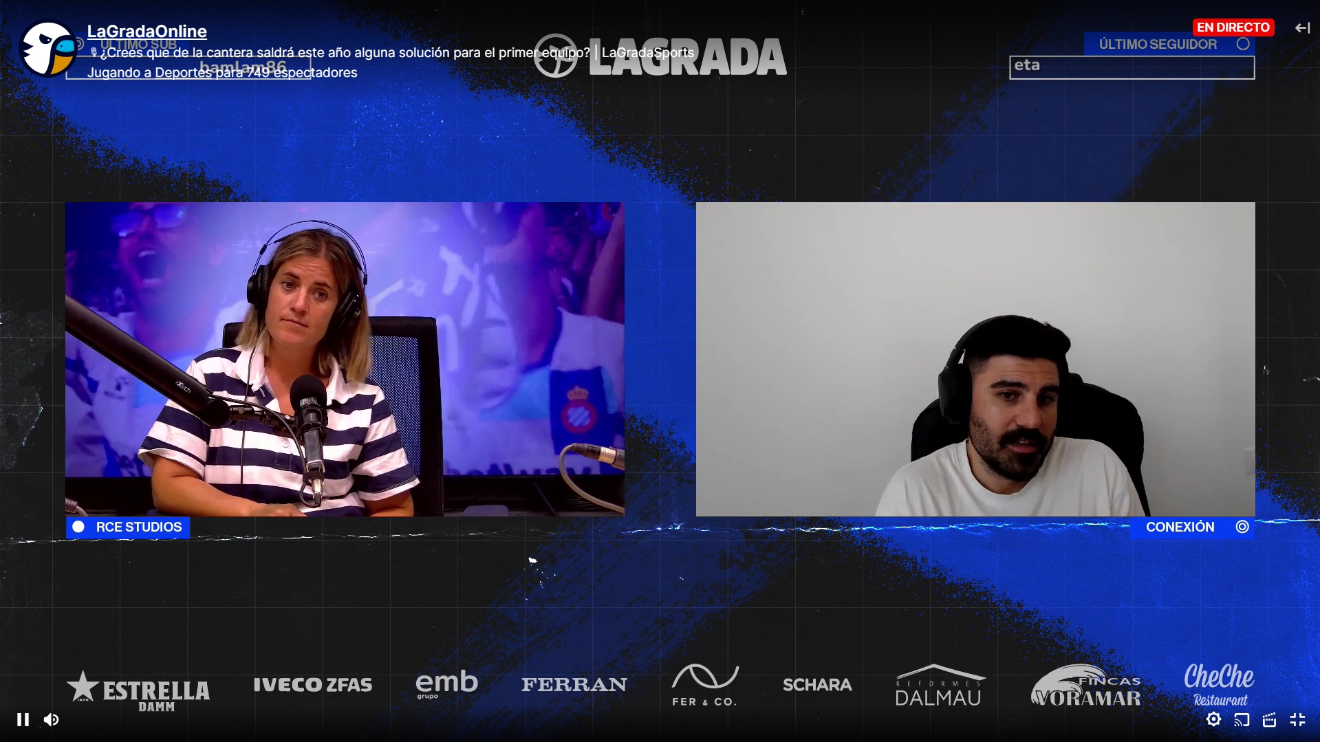 hector ruiz prado espanyol grada radio