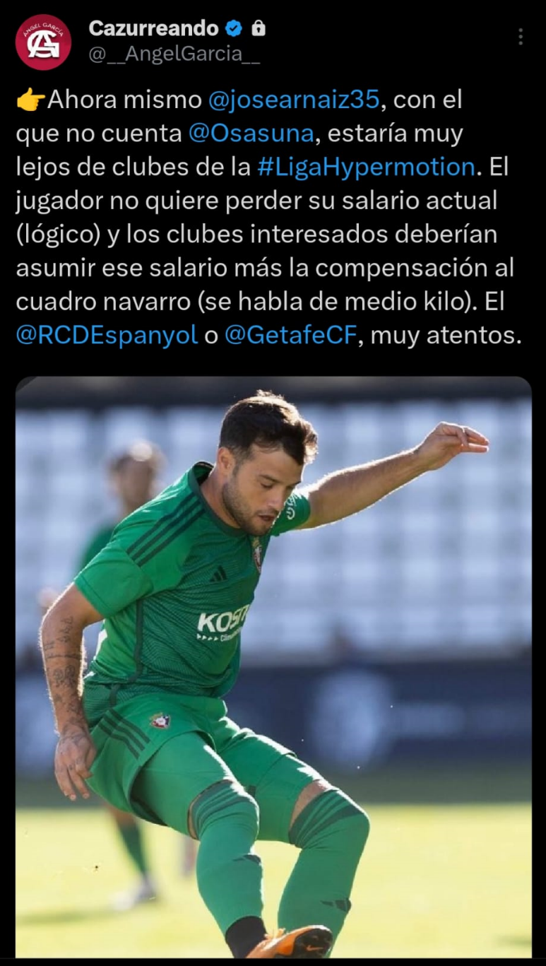 Arnaiz puede ser una opción para el Espanyol 1 espanyol