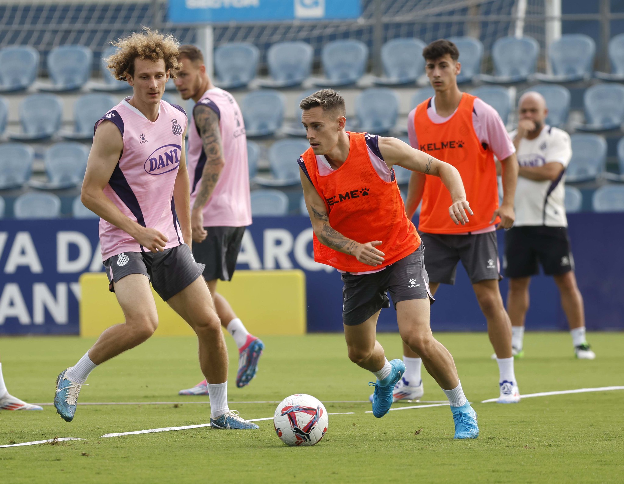 La posible alineación del Espanyol ante la Real Sociedad 1 manolo gonzalez espanyol entrenamiento