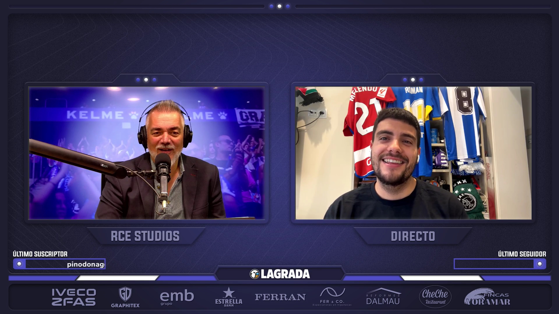 Hoy en 'La Grada Ràdio': el Espanyol y su batalla contra la lógica; el circo de los horrores de Chen Yansheng y el mensaje al club: "Manolo no se toca" 3 alex llano grada radio