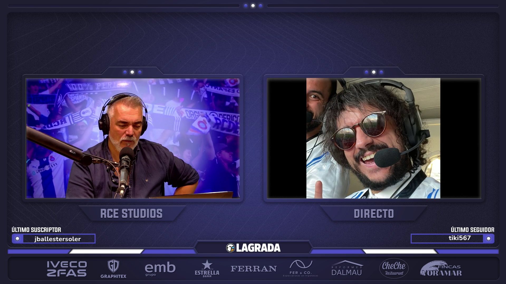 Hoy en 'La Grada Ràdio': el del Alavés, ¿un partido vital o no tanto para el Espanyol?; ¿han de seguir jugando los mismos?; la reveladora comparativa Joan García-Lecomte 2 juancar navacerrada grada radio