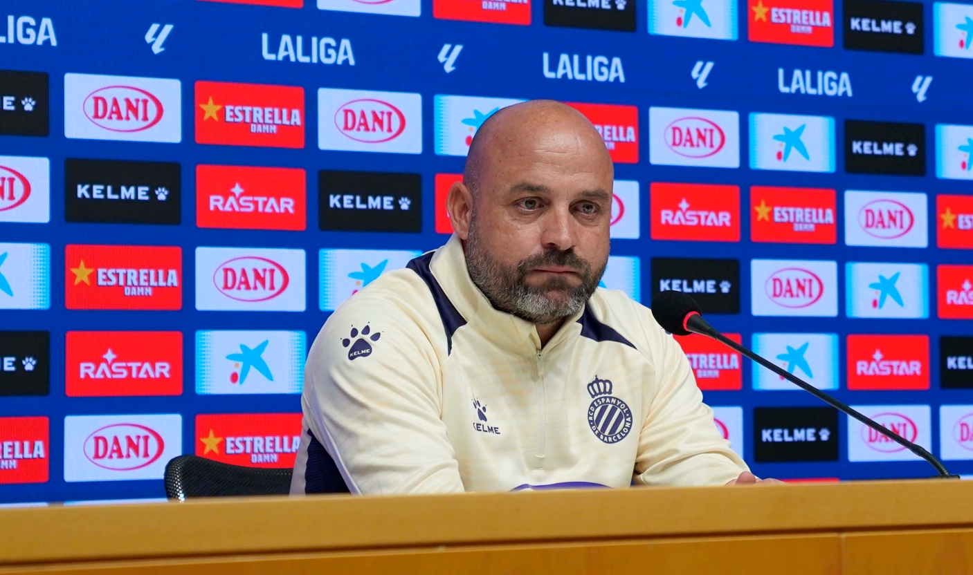 Manolo González: "Mañana puede pasar lo que sea pero vamos con el convencimiento de ir a ganar el partido" 2 manolo gonzalez espanyol 2 1