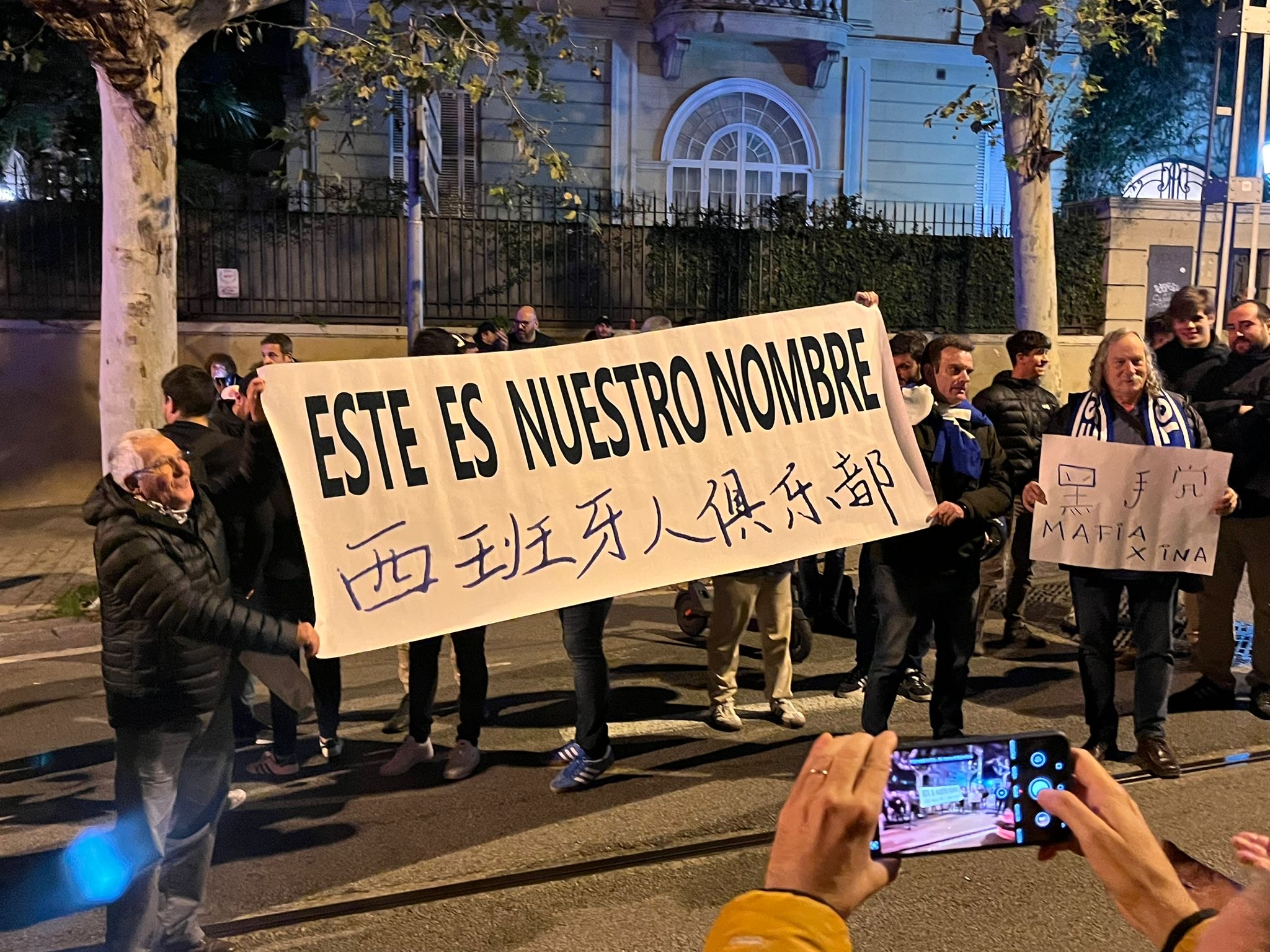 Espanyol protesta