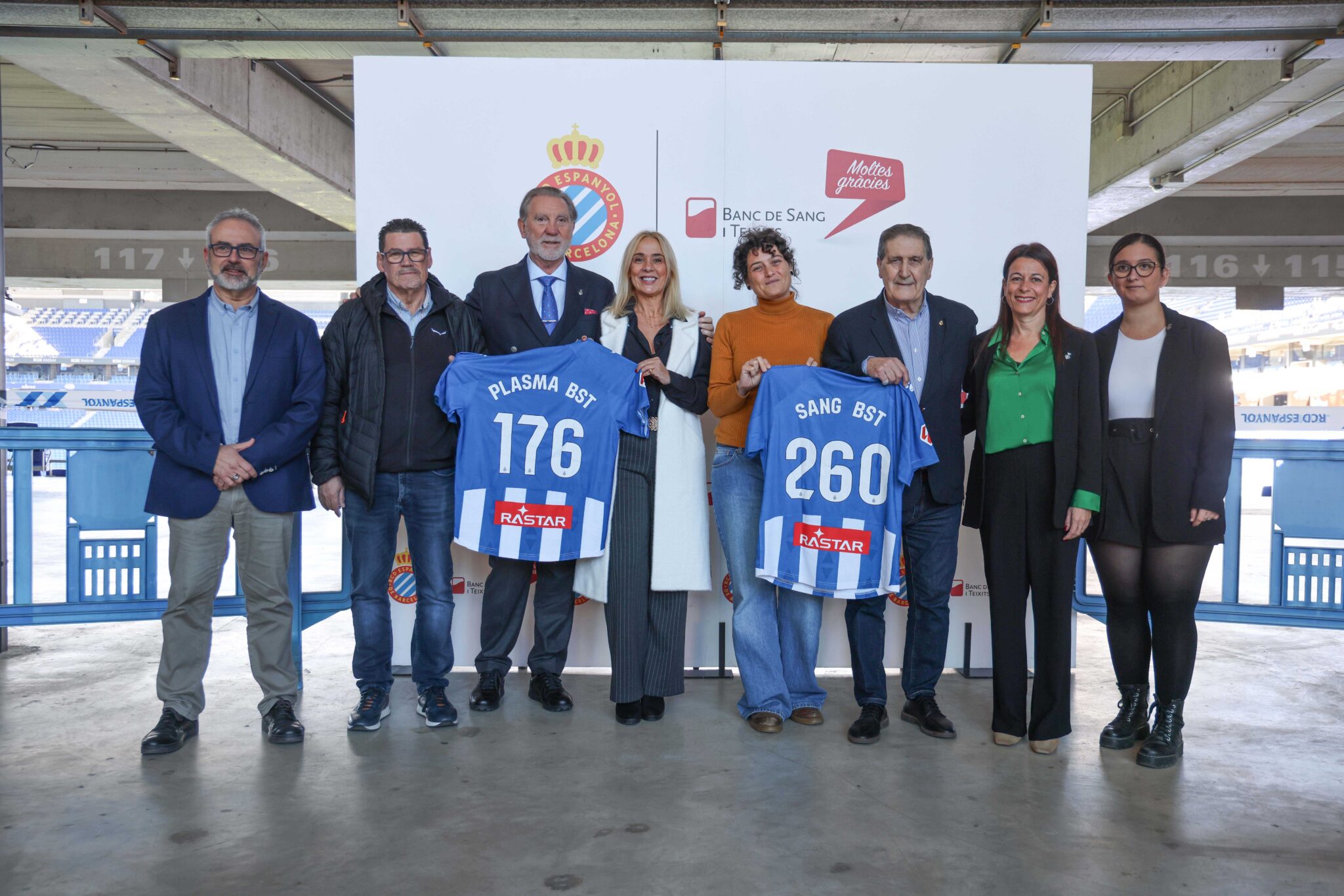 Donación plasma RCDE Stadium