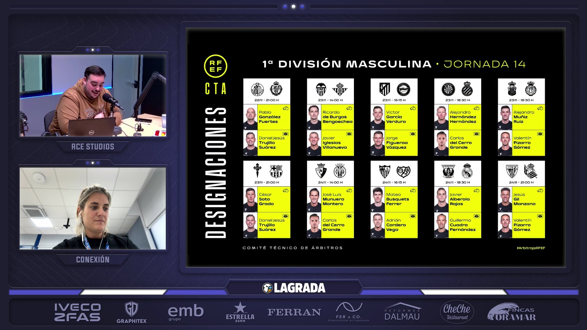 arbitros girona espanyol