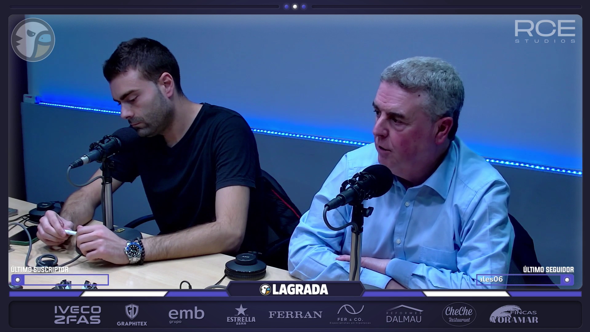 Hoy en 'La Grada Ràdio': Manolo González, entrega y autocrítica; preocupación ante un mercado de fichajes lleno de obstáculos para el Espanyol; la hostilidad en Montilivi, ¿por banderas o por su vínculo culé? 2 ferran granell grada radio 2