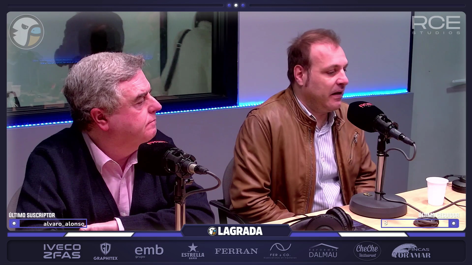 Hoy en 'La Grada Ràdio': Oltra y Bergvall, los "huracanazos" del Espanyol; mensaje directo a Garagarza: "Si quiere a Ramón Terrats que se mueva él" 2 arnau baque grada radio