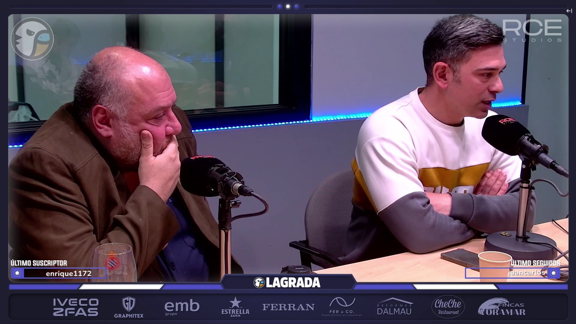 Hoy en 'La Grada Ràdio': Oltra y Bergvall, los "huracanazos" del Espanyol; mensaje directo a Garagarza: "Si quiere a Ramón Terrats que se mueva él" 4 beto herruzo grada radio