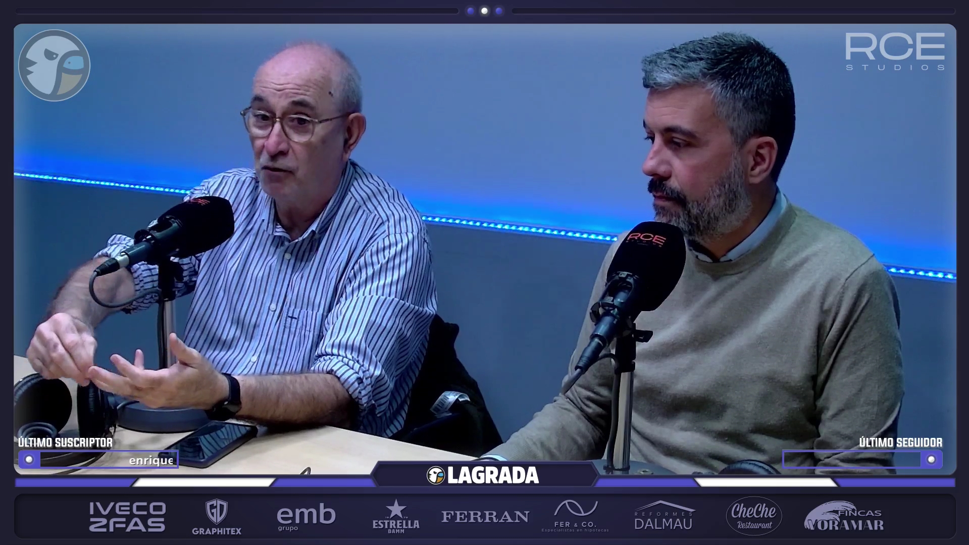 Hoy en 'La Grada Ràdio': Oltra y Bergvall, los "huracanazos" del Espanyol; mensaje directo a Garagarza: "Si quiere a Ramón Terrats que se mueva él" 3 ramon terrats grada radio