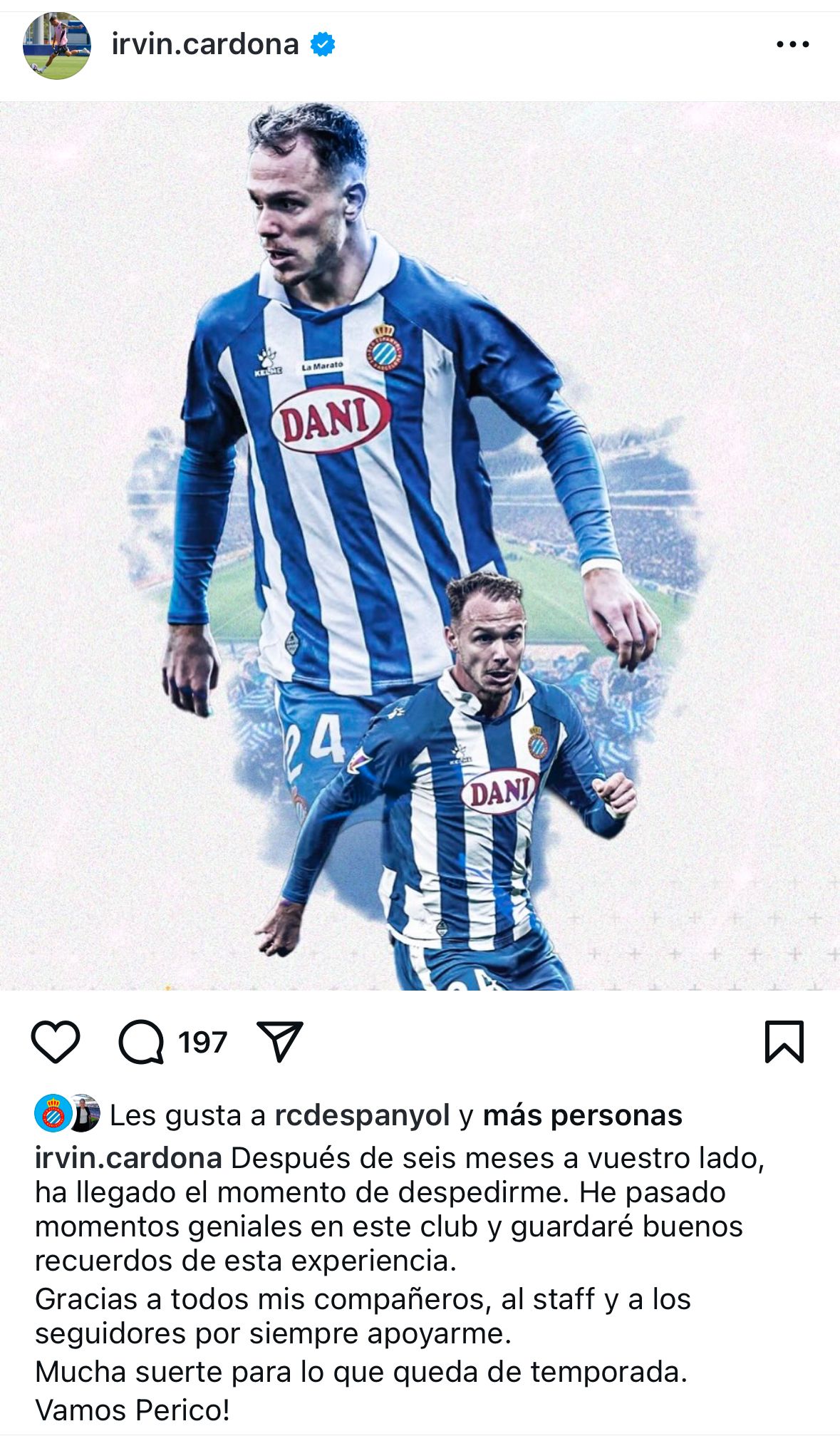 adios cardona