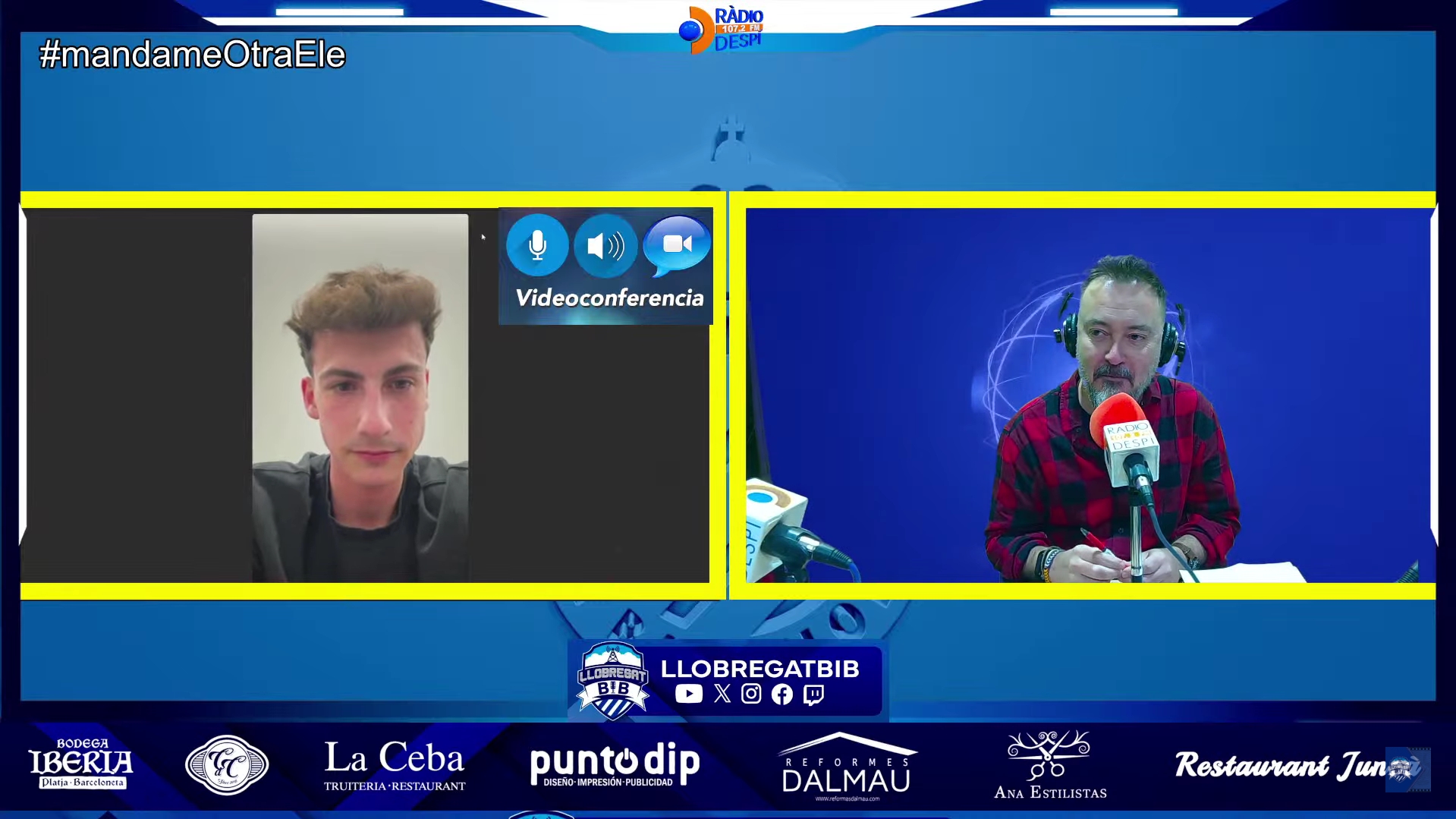 Antoniu Roca: "Estoy contento a nivel individual, pero los resultados colectivos no están saliendo" 1 antoniu roca llobregat bib