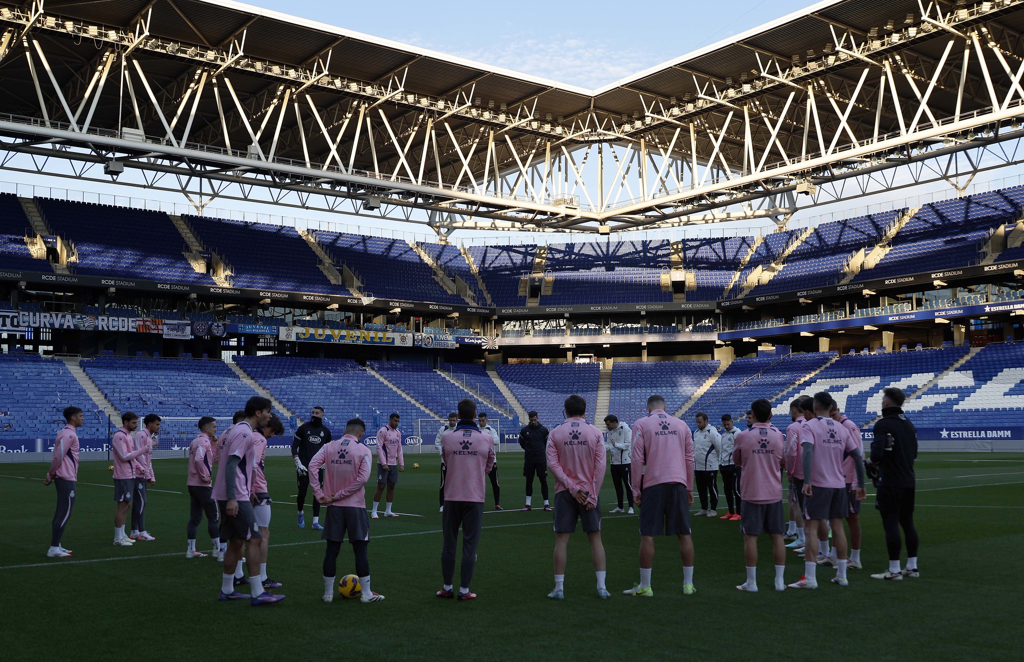 entreno.espanyol rcde stadium