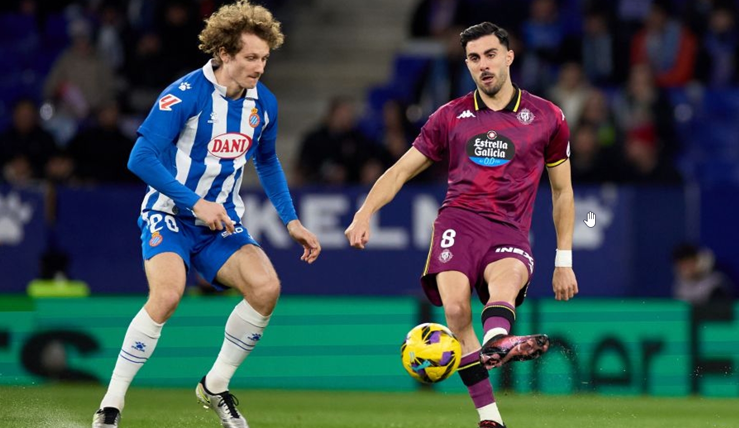 Las incógnitas de Manolo González para visitar al Sevilla: ¿habrá cambios en el once del Espanyol? 3 espanyol valladolid 1