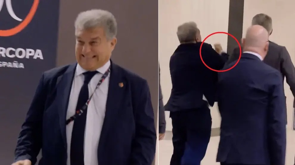 joan laporta corte mangas