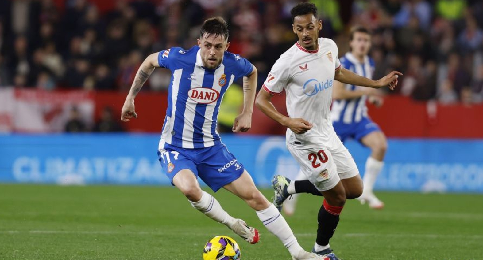 ¿Cuántos puntos más debe sumar el Espanyol para sobrevivir a su particular Tourmalet? 1 sevilla espanyol 8