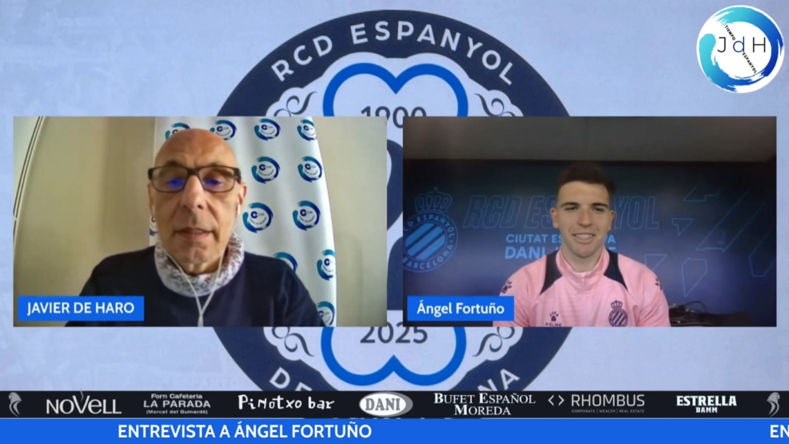Ángel Fortuño, el tapado; ¿y si la solución si se va Joan está en casa?: “Yo soy del Espanyol de toda la vida, quiero triunfar aquí” 2 angel fortuno javier de haro