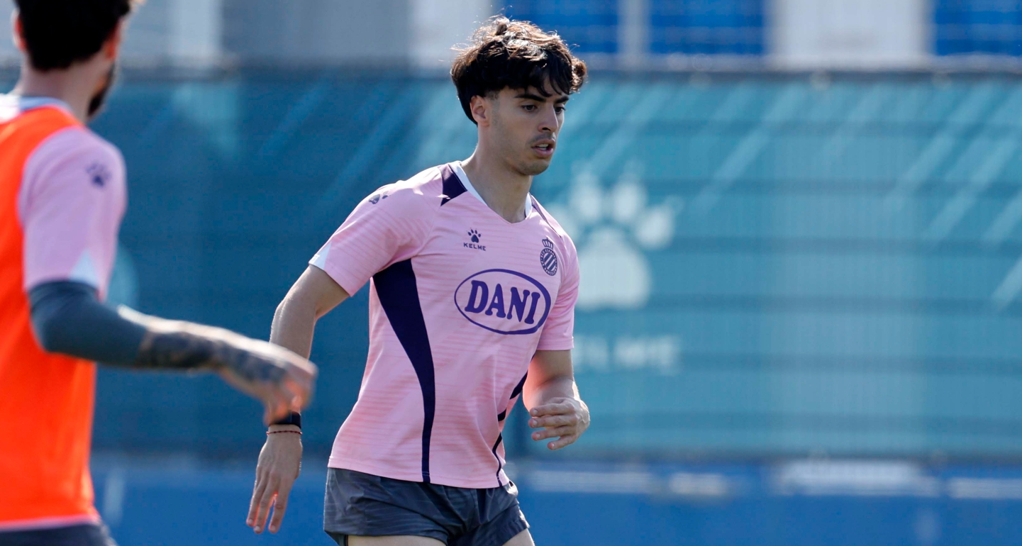 aguado espanyol entreno