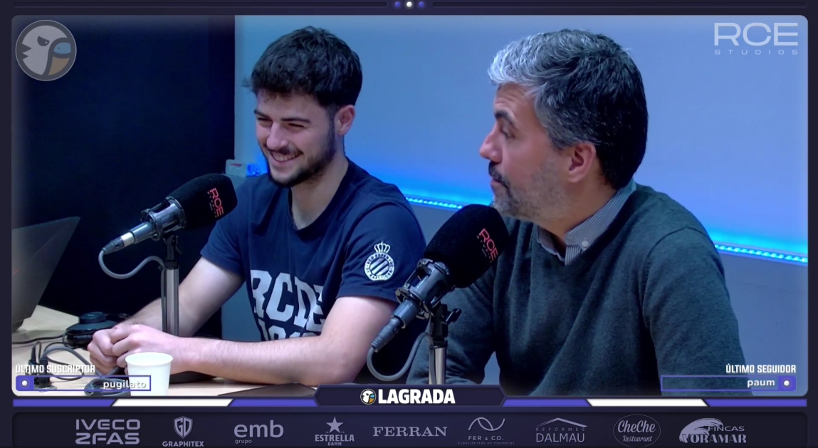 Hoy en 'La Grada Ràdio'... El Rayo crece, el Espanyol se estanca; los árbitros siguen escondiéndose tras la pancarta; Joan García: ¿operación ya cerrada por menos de lo esperado? 5 alberto capilla grada radio