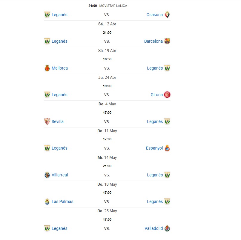 Hoy en 'La Grada Ràdio'... Abril, mes de supervivencia para el Espanyol: ¿el peor calendario de todos?; Florin Tănase, ¿rumbo a Cornellà? 4 calendario leganes