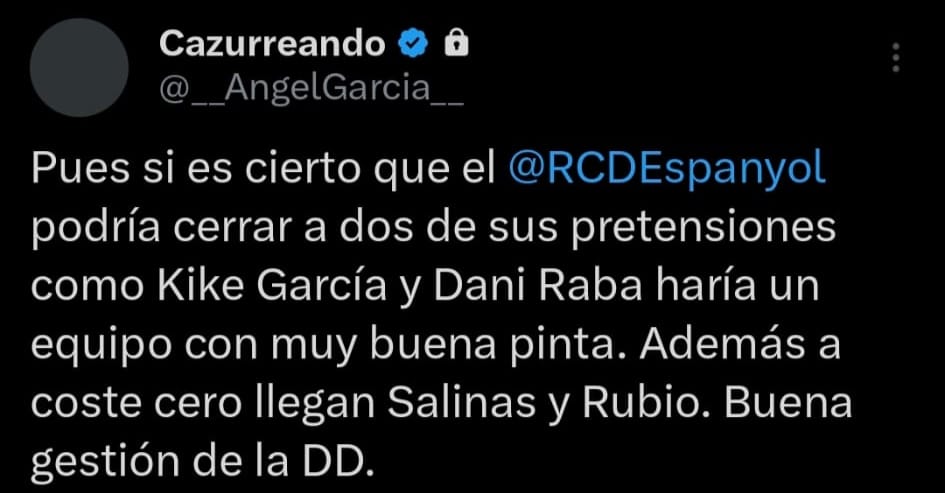 ‘Cazurreando’ sitúa a Dani Raba en el punto de mira del Espanyol 1 cazu