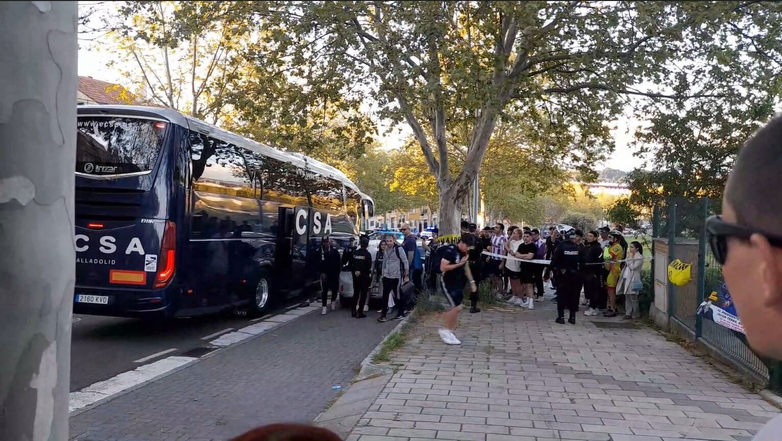 recibimiento valladolid