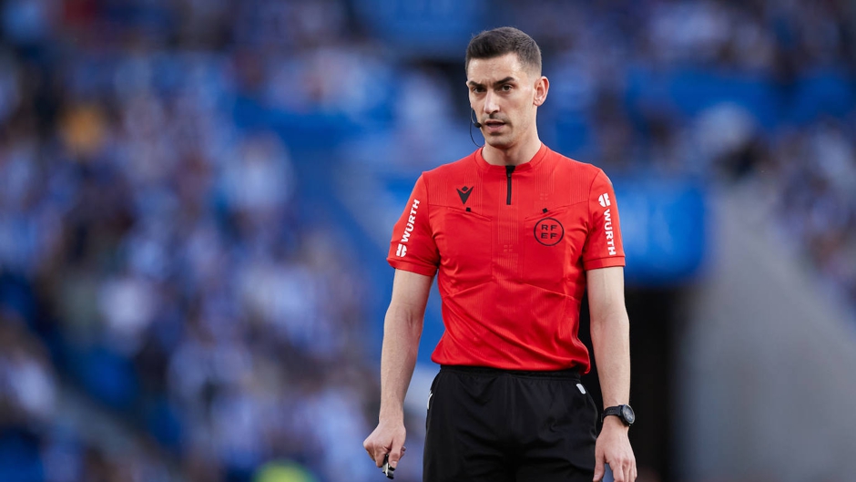 ÁRBITROS | RCD Espanyol - UD Las Palmas será dirigido por Muñiz Ruiz en la Jornada 38 1 Muñiz Ruiz arbitro espanyol