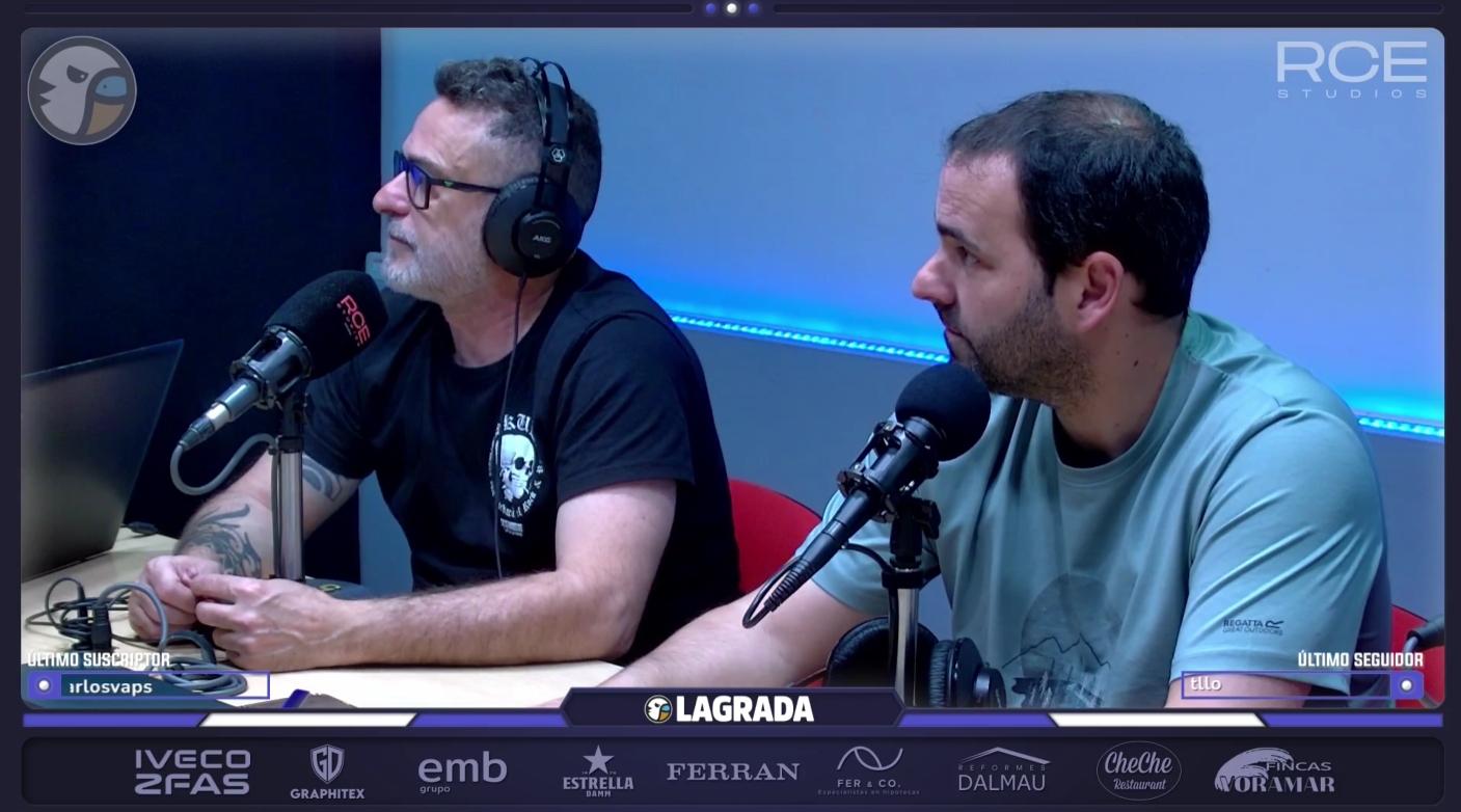 La tertulia | Lo que no se vio del Espanyol - Barça: policías en el túnel separando a gente y seguridad privada culé sobre el césped 2 blai pedrosa grada radio