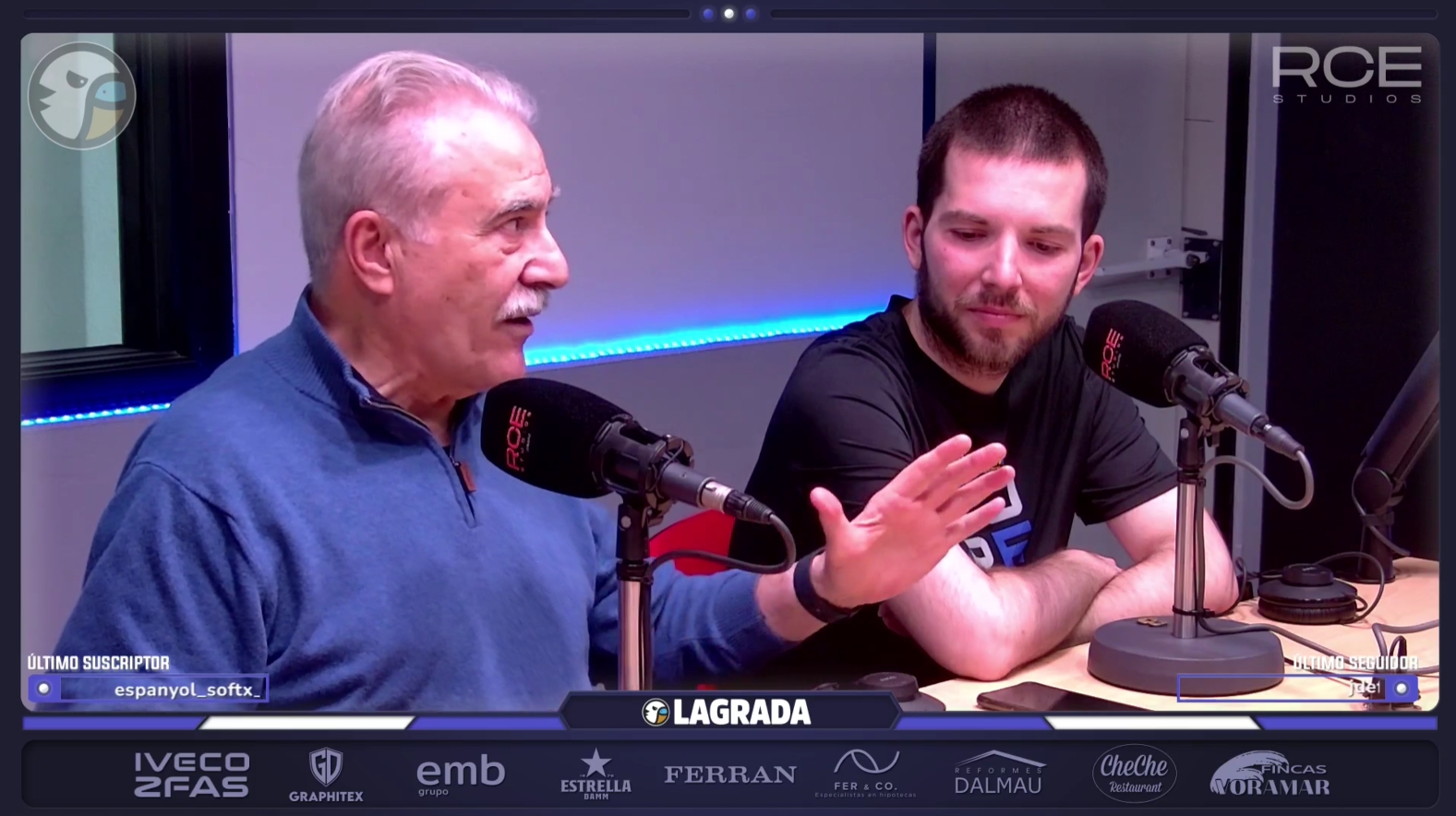 La tertulia | "Hola Rastar, escuchad a Manolo": el mensaje de 'La Grada Ràdio' en la previa del Leganés - Espanyol 1 brian calvo grada radio