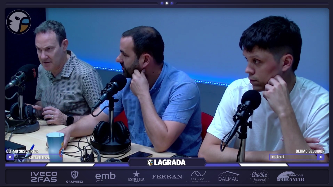 Tertulia en La Grada Ràdio: notas del curso para la plantilla del Espanyol, confesiones muy jugosas y una cena 100% blanquiazul 3 carlos latorre