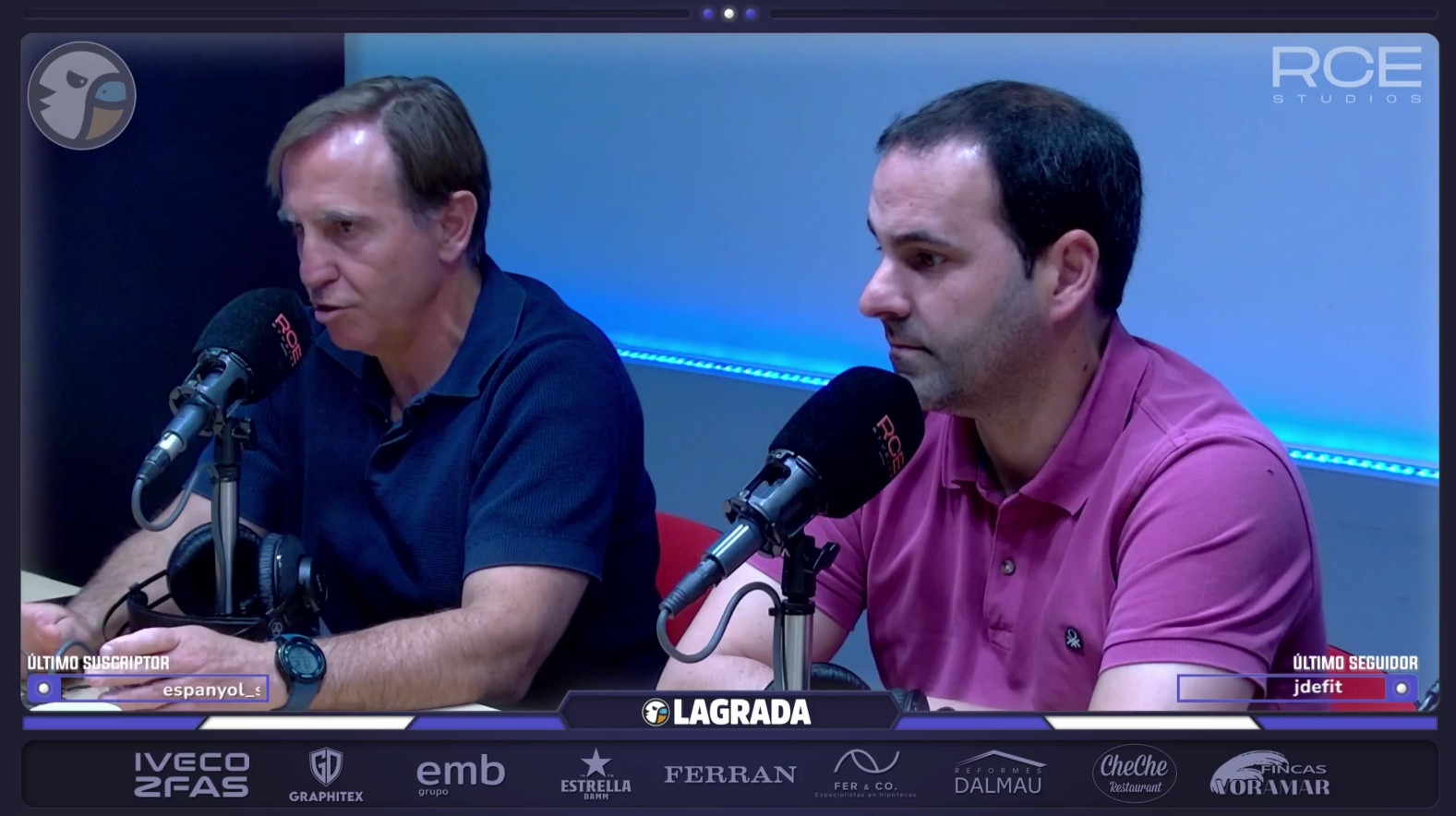 La tertulia | "Hola Rastar, escuchad a Manolo": el mensaje de 'La Grada Ràdio' en la previa del Leganés - Espanyol 2 luis navarrete grada radio
