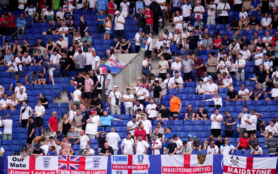 Sorpresa en Inglaterra por la imagen desangelada del RCDE Stadium en el partido ante Andorra 1 andorra inglaterra 2