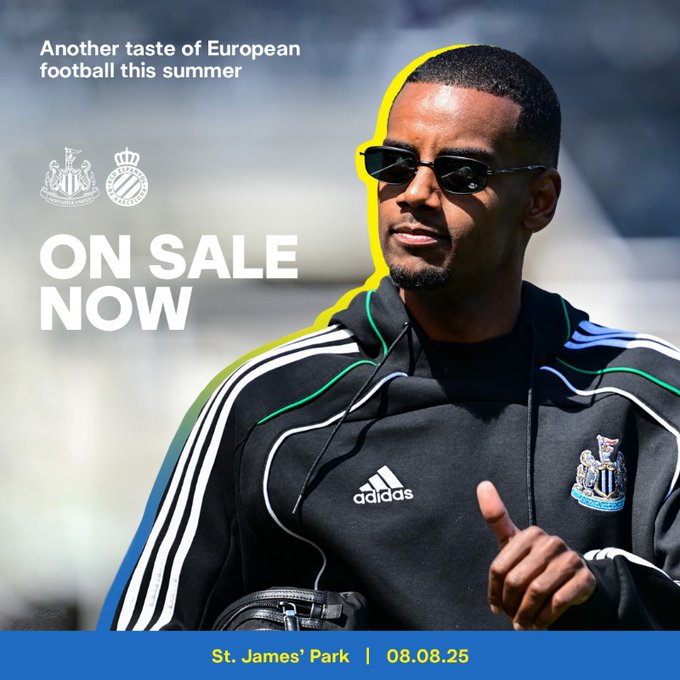 El Newcastle la lía con su cartel anunciando la venta de entradas del amistoso ante el Espanyol 1 carteles entradas newcastle