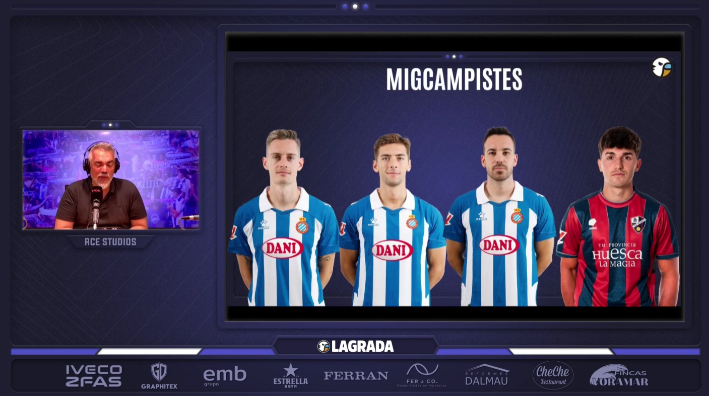 centrocampistas espanyol