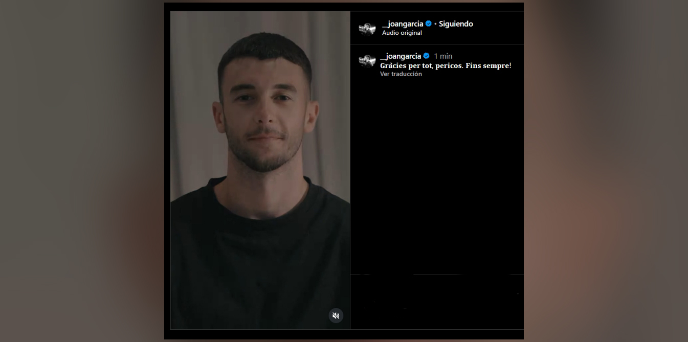 comunicado despedida joan garcia