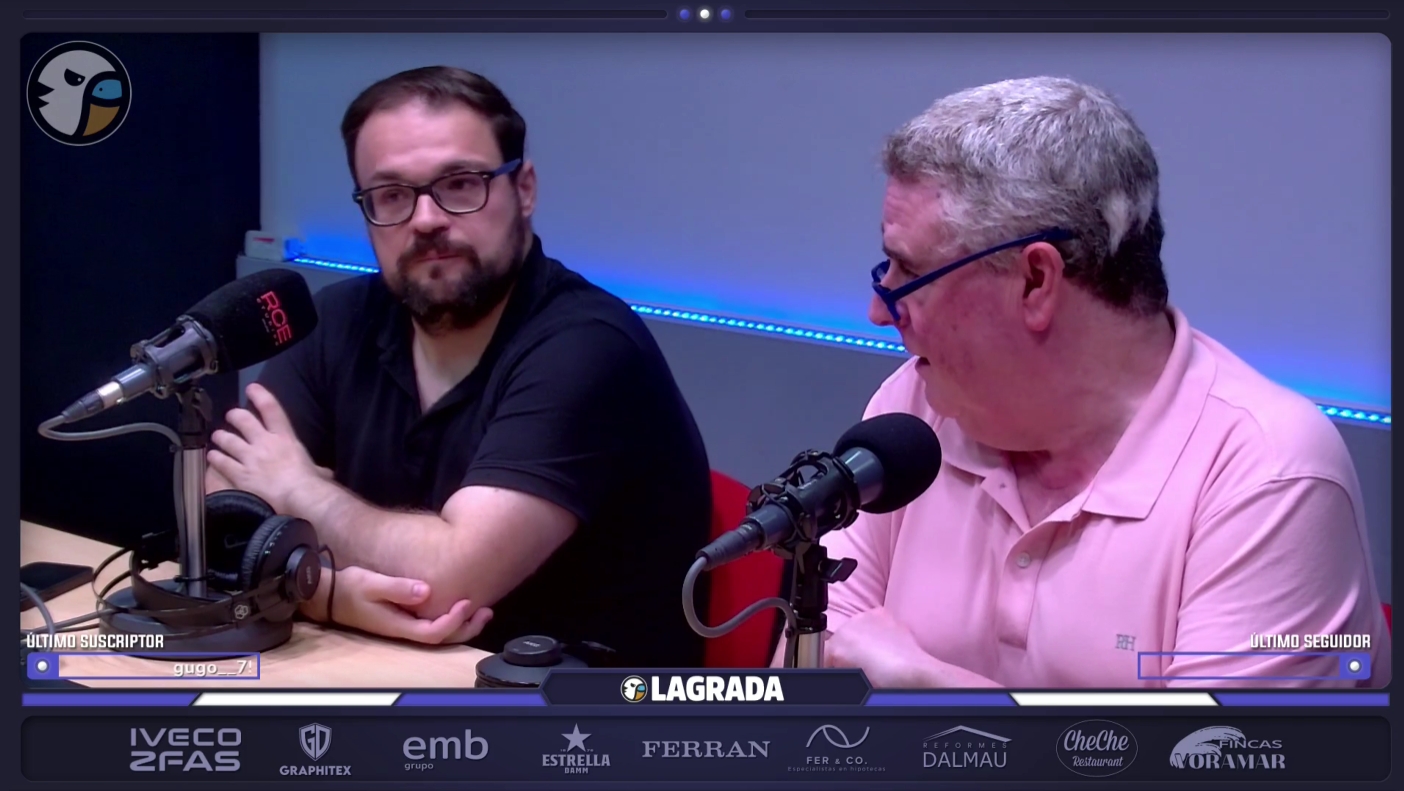 La tertulia | De beso al escudo… al beso de Judas: los coletazos del caso Joan García; Soly Sakal enfría el 'efecto Pace' y pone deberes: “El Espanyol necesita otra propuesta” 1 hector garcia grada radio