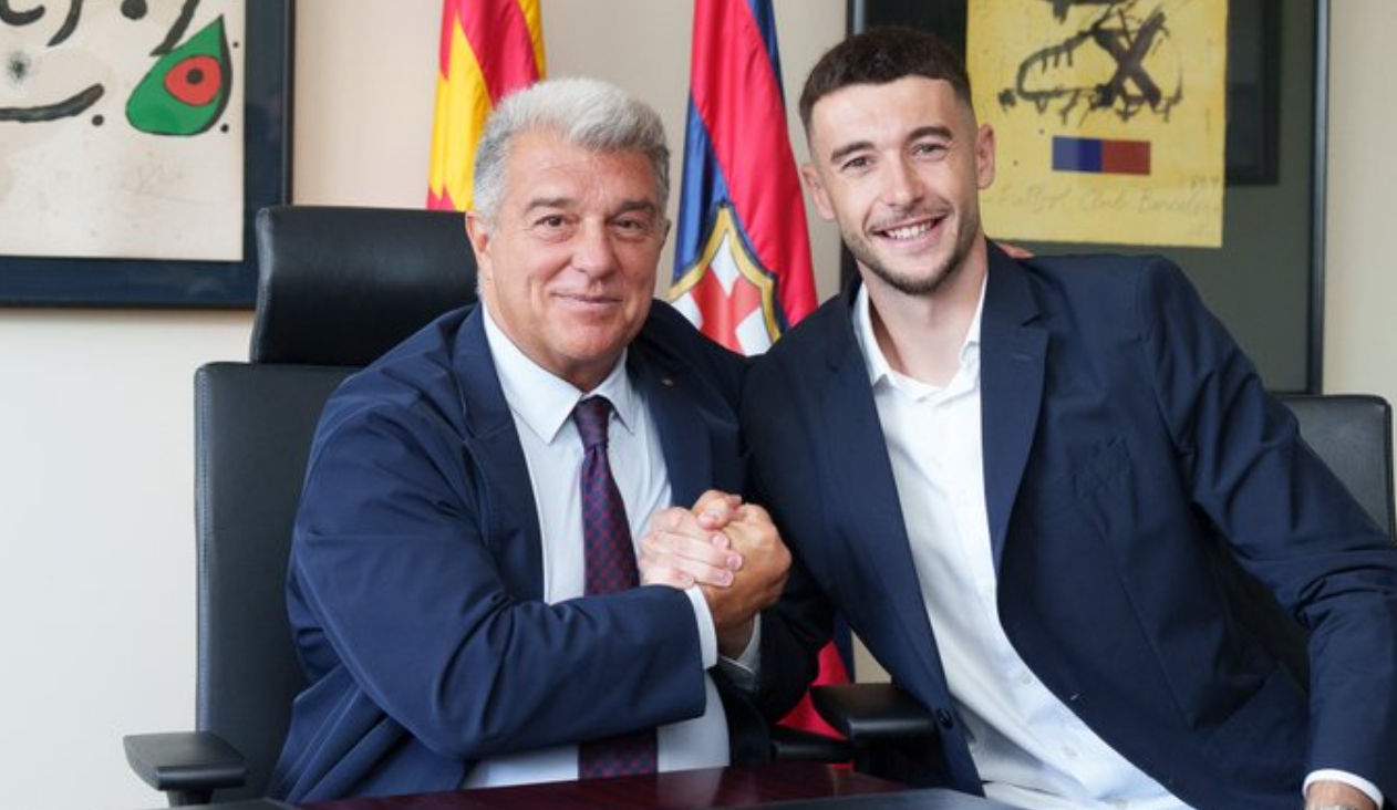 joan garcia presentacion fc barcelona espanyol