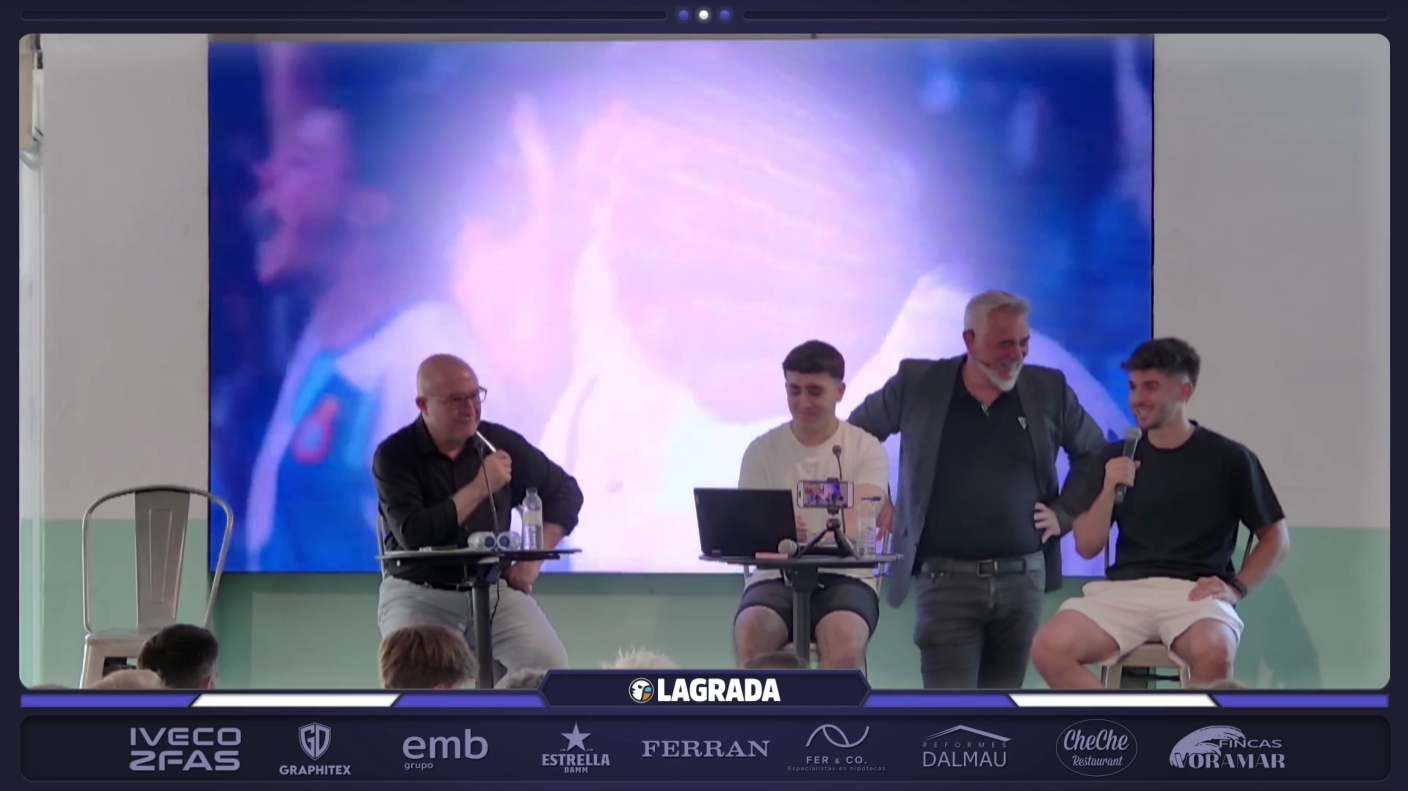 Hoy en 'La Grada Ràdio' | Javi Hernández, que se ve preparado para el primer equipo, lo tiene muy claro: "El único escudo que besaría es el del Espanyol" 2 programa la grada radio fin temporada 1