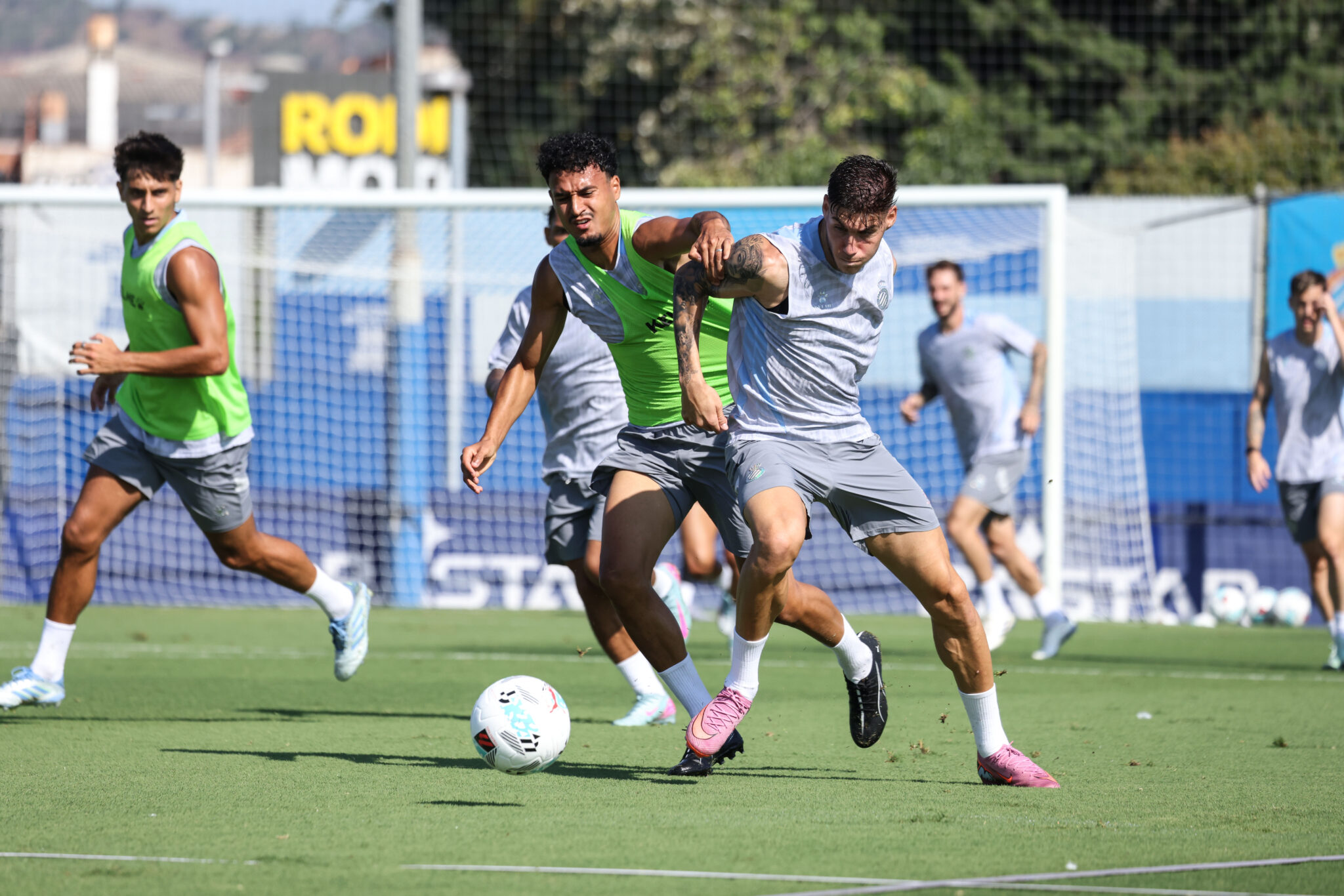entreno espanyol pretemporada