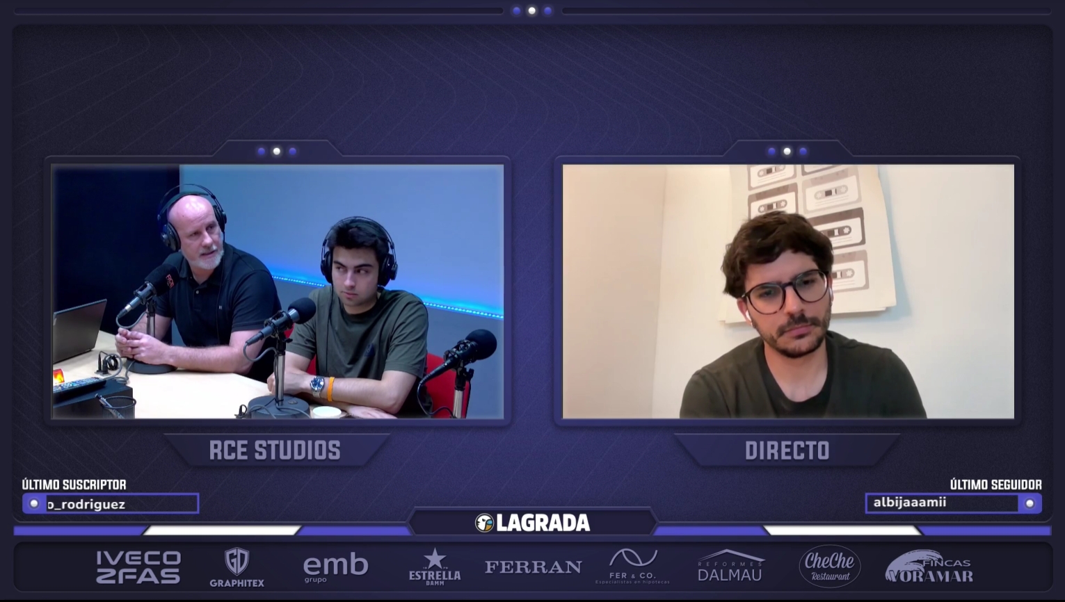 Leirós explica en 'La Tertulia' su versión del caso Gragera; la figura de Rosen y las incógnitas del nuevo Espanyol; Jorge Cuenca, el 'superviviente' de la lista de Garagarza 1 joan cami grada radio