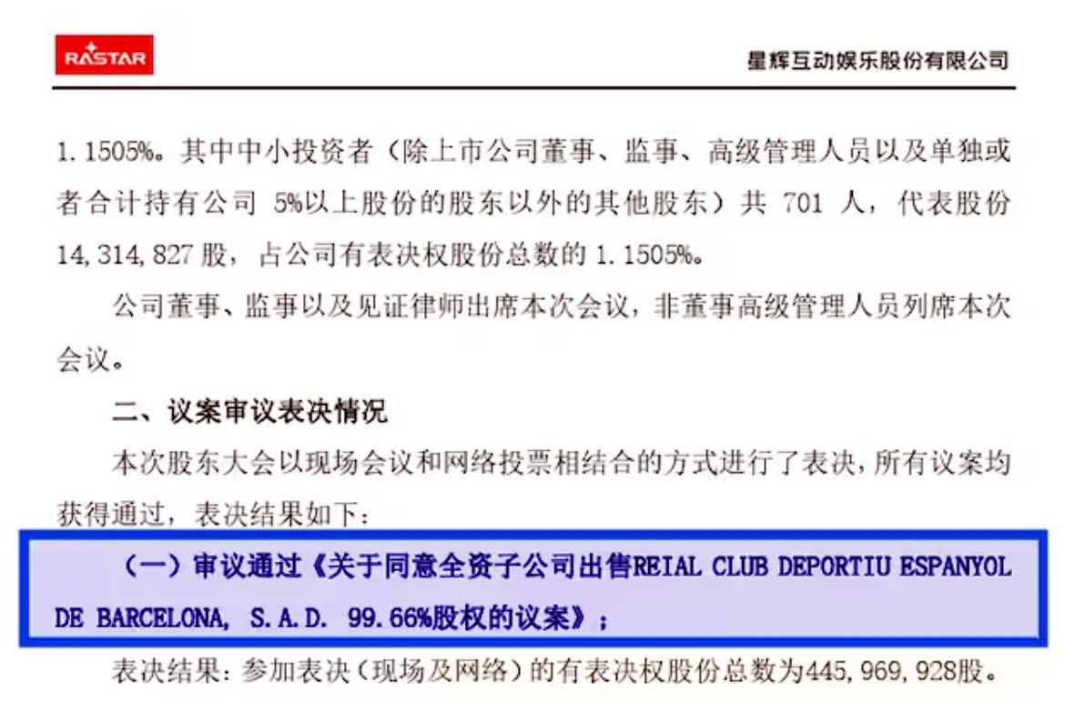 junta rastar venta espanyol