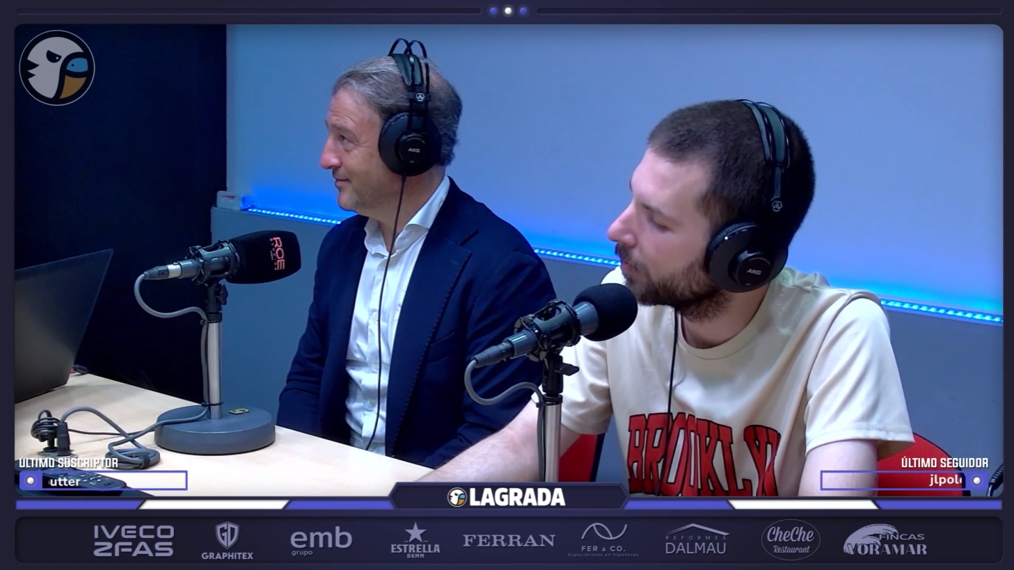 La tertulia de La Grada Ràdio calienta la previa del Espanyol - Girona: Copa Catalunya, fichajes y modelo de club 3 soly sakal grada radio