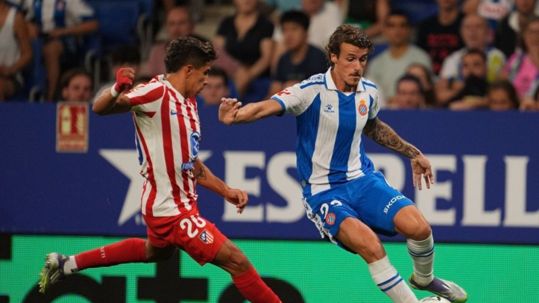 La defensa del Espanyol es la más goleadora de España 2 espanyol atletico 3