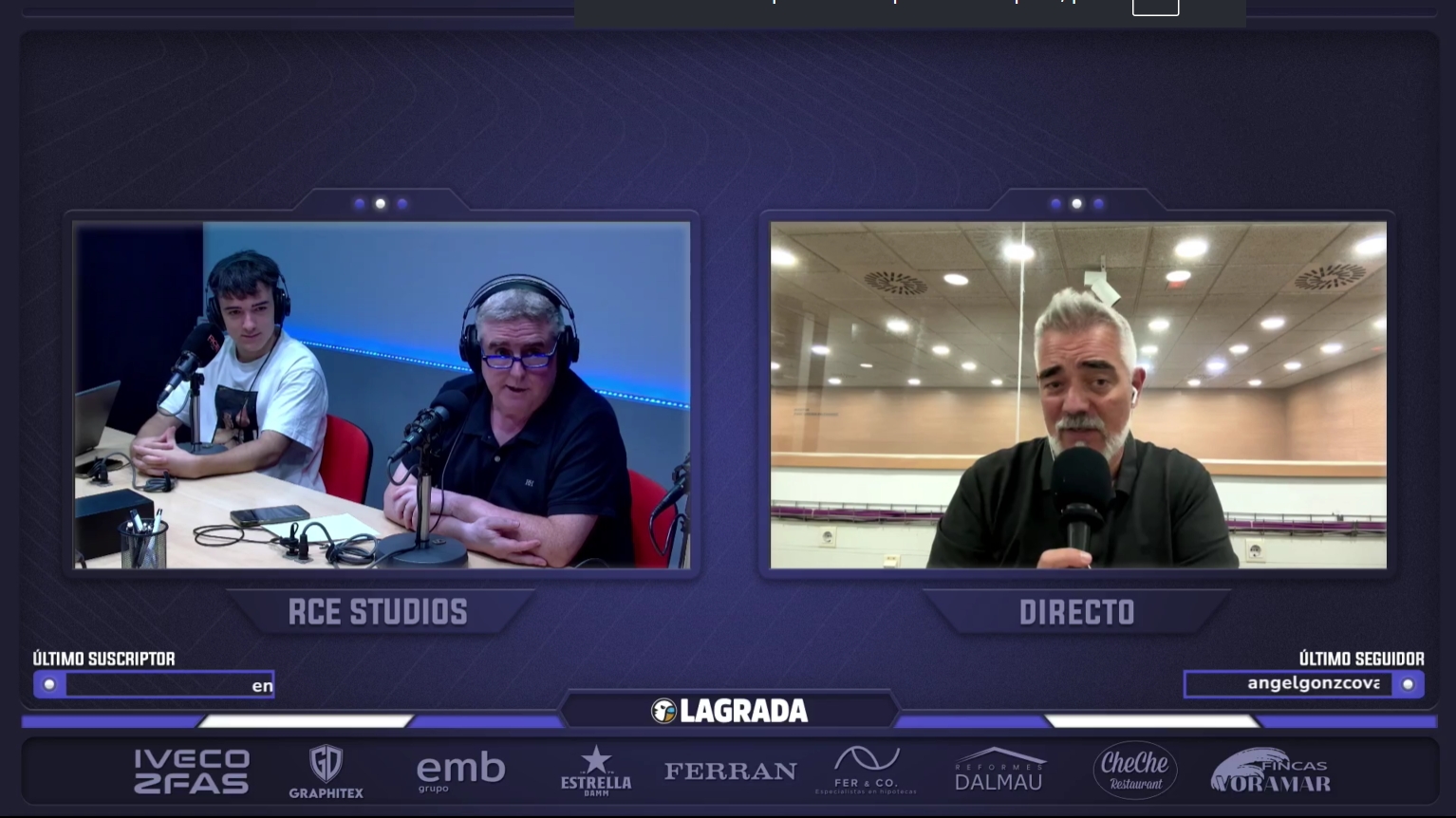 Hoy en 'La Grada Ràdio' | Plantilla justa y fichajes congelados; un mercado sin Pace y la situación de Garagarza en el Espanyol 2 ferran granell grada radio